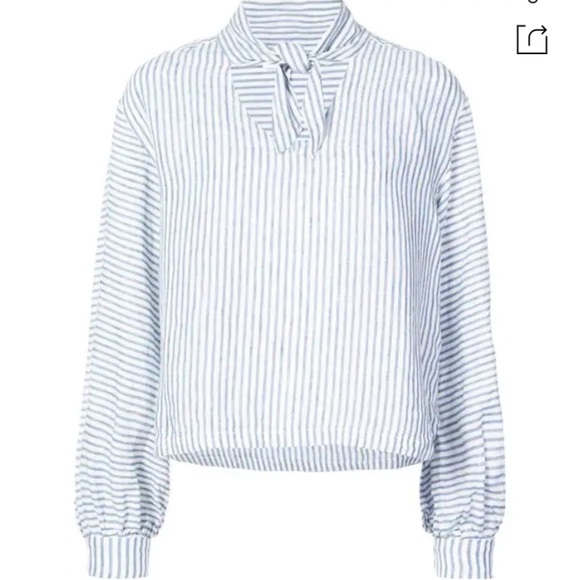 Frame Linen Top - Picture 2 of 6